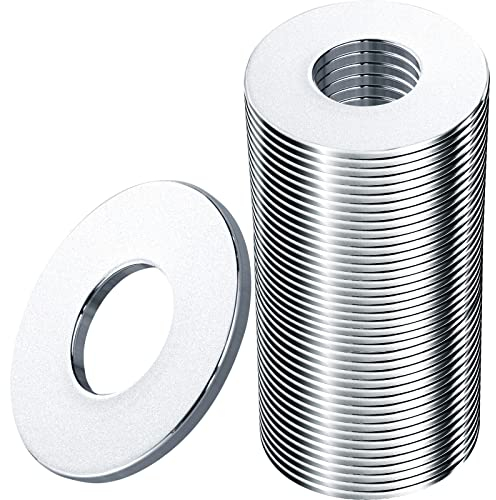 Rondelle Acciaio Inox M10 x 25 mm 30 Pezzi Metaliche Rondelle Piatte M10 Rondelle Alzaporta Rondelle O Ring per la Domestica, Riparazioni in Fabbrica e Costruzione,Viti Tenuta, Fissaggi a Vite
