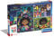 Clementoni - 25286 - Supercolor Puzzle - Disney Encanto - 3 Puzzle mit 48 Teile Ab 5 Jahren, Buntes Kinderpuzzle Mit Besonderer Leuchtkraft & Farbintensität, Geschicklichkeitsspiel Für Kinder
