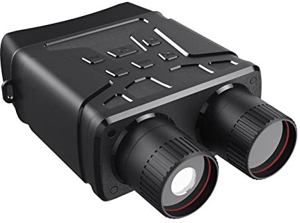 KKnoon R6 10 Megapixel 1080P Nachtsichtgerät für den Außenbereich Infrarot Optisches Fernglas Nachtsichtgerät 9 Sprachen Optional 5X Digitalzoom Foto-Video-Wiedergabemodi 300M Volle Sichtweite