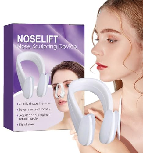 SOYDAN Nasen-Schlanker – Silikon-Nasenformer Lifter | Nasenclip für breite Nase, niedrige Nase, gebogene Nase, große Nase, Heben der Nase nach oben für Frauen, Männer und junge Mädchen