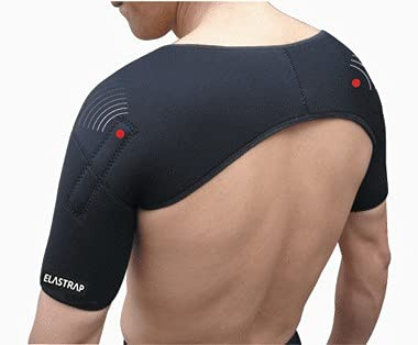 Bandage Bandage Orthese Unterstützung Strapping Neopren Schulterstütze Sport – Fußball, Rugby, Handball, Volleyball, Basketball, Tennis, Running, Laufen (XS-S)