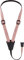 D'Addario Cradle-Ukulele-Gurt – Ukulele-Gurte mit Gummihaken – Ukulele-Gurt ohne Bohren – Paisley, Rosa/Grün