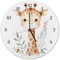 speecheese Giraffe Wanduhr Süße Giraffe Wanduhr - Charmant Liebenswert Entzückend Niedlich Anmutige Dekoration Zauberhafter Blickfang
