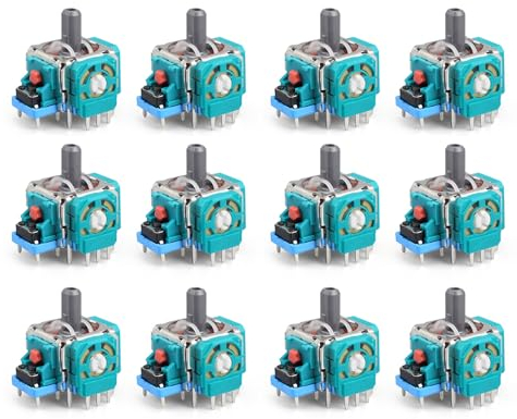 12X Controller 3D Analog Joystick Daumen Sticks Ersatz Reparatur Teile Konkurrierbar mit PS5 Controller