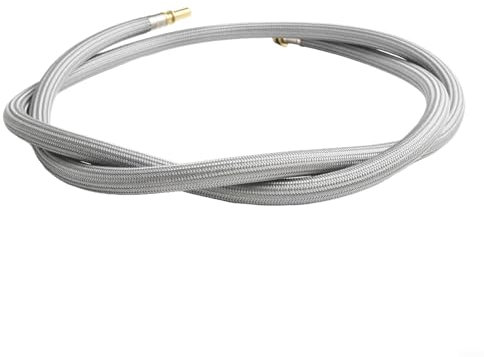 Advokingtap Manguera de repuesto para grifo de cocina de 59 pulgadas, rociador extraíble para grifos AXOR, envoltura de nailon de metal