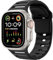 FACDEM Correa deportiva de silicona para Apple Watch Band Ultra 49mm 45mm 44mm 42mm Series10 46mm 42mm Correa de reloj Pulsera Correa Series 9 8 7 6 SE 5 4 Correas de reloj(Black,Series10 46mm)