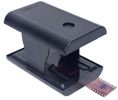 LIXSAZSE Numérisez Vos Diapositives avec Un Scanner de Diapositives Mobile, Un Scanner de Films 35 mm Mobile Simple et Pratique, Un projecteur de Diapositives pour Vos Anciennes Diapositives
