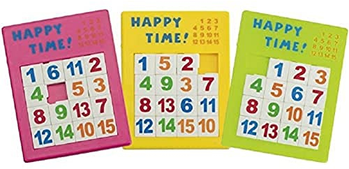 Goki 4013594131865 Kunststoffschiebepuzzle Nummern