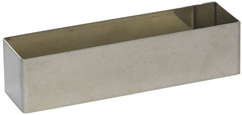 Gobel 867560 Nonnette/Emporte-Pièce Forme Rectangulaire Inox 12*3 cm, Argent