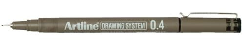 Fineliner Artline 0.4mm zwart | 12 stuks