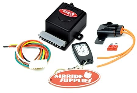 AIRRIDE SUPPLIES® 4-Kanal Funk Fernbedienung inkl. Wunsch-Handsender 12VDC Auto + Bike