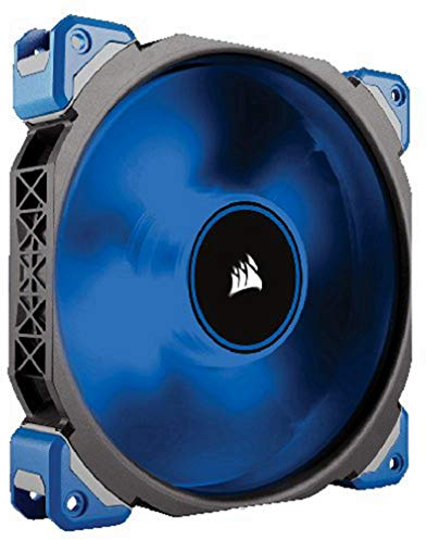 Corsair ML140 PRO Ventilador de PC (140 mm, Levitación Magnética, iluminación LED Azul) Paquete Soltero