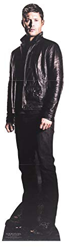 Star Einbauöffnungen Dean Winchester Hunter Supernatural Life Größe Pappe mit Mini Tisch Top, Multi Farbe