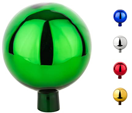 1PLUS, palline decorative per rose e giardino, eleganti, in vetro