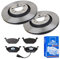 ATE 2 Bremsscheiben Ø280 Belüftet + Beläge für A3 8L1 VW Golf 4 1J1 1J5
