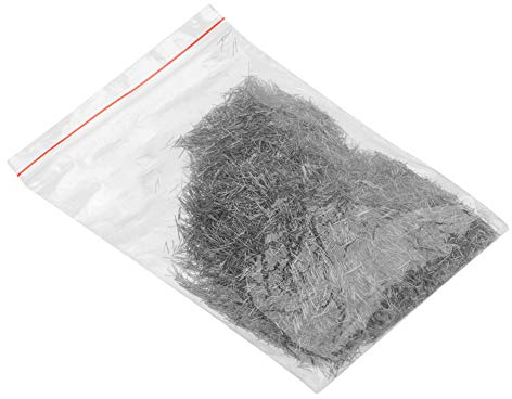 Aghi in acciaio inossidabile da 0,2 mm/0,3 mm/0,4 mm/0,5 mm x 5 mm, per lucidatrici e buratti ad aghi magnetici, 100 g (0,2 mm)