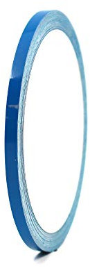 Finest Folia 10 Meter (0,79€/Meter) Zierstreifen Auto Motorrad Boot Modellbau Farbauswahl Dekorstreifen Seitenstreifen Klebestreifen (Verkehrsblau, 5mm Breite)