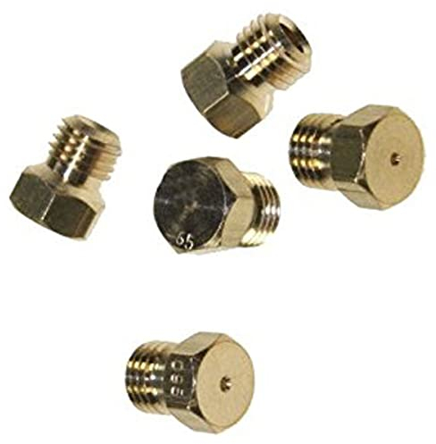 Jeu d'Injecteurs, gicleurs gaz butane/propane d'origine Four, cuisinière 0910451 GERMANIA Four, cuisinière 0910451 GERMANIA