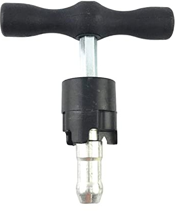 LOVIVER T-Calibrator Strumento Raccordo Smusso Smusso Intero Cerchio Foro Smusso Strumento Mano Tubo Expander Alesatore Maniglia di Riparazione per Tubi, 16 20 mm