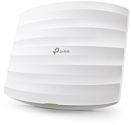 TP-Link AC1750 Wireless Access Point, Wi-Fi Dual Band with MU-MIMO, 2 Gigabit Ethernet Ports Support 802.3af/at/48V Passive PoE, Advanced Performance in High-Density Environments (EAP265 HD) (Renewed)