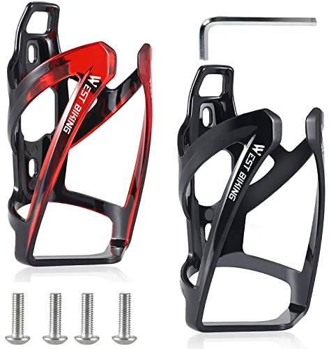Flaschenhalter Fahrrad Getränkehalter Fahrrad Flaschenhalter Verbesserte Version Trinkflaschenhalter Fahrrad schön unzerbrechlich Leicht fahrradflaschenhalterung