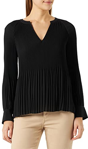 s.Oliver Damen 2102619 Bluse, 9999 schwarz, 48