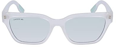 Lacoste Women's Sunglasses L6002S - Matte Crystal with Gradient Green Flash Lens