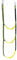 Gcroet Rope Ladder for Boat,Boat Ladders 3-Step Folding Removable, Boat Rope Ladder 3 Steps Marine Rope Ladder Extension Portable Swim Ladder for Sailboat Canoeing