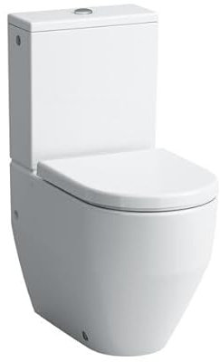 Laufen Pro Stand-WC, Tiefspüler, für Aufsatz-Spülkasten, spülrandlos, Abgang senkrecht/waagrecht, 650x360x430mm, H825962A000001, Farbe: Weiß