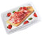 Solagua Táper Recipiente de plástico para Alimentos, Tupper Porta Embutidos, Fiambrera para Londeados y Conservación embutidos, Apilable y Reutilizable, Color transparente, Libre de BPA (Pack 3)