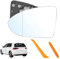 Cristal de espejo reemplazar para VW Golf 7 Calentable Retrovisor exterior ajustable adecuado lente de marcha atrás espejo de cristal de marcha atrás OEM:V-W (5G0857521/2) (Lzquierda)
