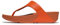 Fitflop Damen Lulu Leather Toepost Sandale, Satsuma, 38 EU