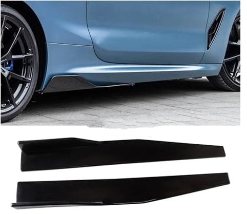 Auto Seitenschweller 2 Stück 74,5 cm Universal Auto Seitenschweller Splitter Winglet Flügel Diffusor Professionelles Autozubehör Tuning Auto Seitenrock Splitter