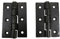 Cast Iron Door Butt Hinges X2 2.5 or 3 (Pair Rustic Cabinet Heavy Duty 65MM 75MM) (2.5 (65MM))