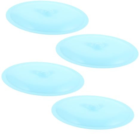 SHOWERORO 4stücke Teiliges Unisex Urinaldeckel Kunststoff Nachttopf Ersatzdeckel Passend Junge Mädchen Und Erwachsene Minimalistisches Design Einfache Montage Hygienischer Toiletteneimer Dec