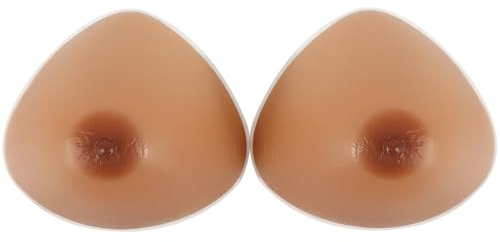 Vollence Triangel B Cup Silikonbrüste Silikon Brust Brustform Brustformen Gefälschte Brüste Falsche Brüste Künstliche für Mastektomie Prothese Transvestiten Crossdressers