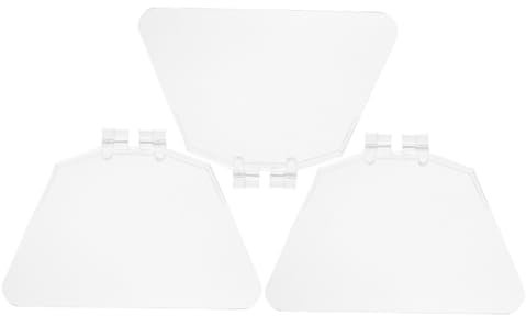 Angoily 3pcs Bench Grinder Protective Cover Eye Shield Replacement Safety Guard Unobstructed View Easy Install Bench Grinder Guards