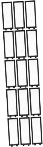 15 ensembles de présentoirs à bijoux suspendus, supports de moniteur, vitrine flottante, porte-bijoux flottant, cadre à bijoux flottant, présentoir à pièces, cadre transparent, présentoir à pièce
