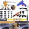 Manelord Kit d'extraction de Bosses pour Voiture, Outil de réparation sans Peinture avec soulèvement doré, Ensemble de réparation de carrosserie pour élimination de Bosses