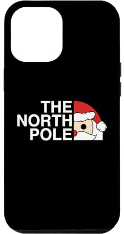 Funny Santa Face Christmas Parody The North Pole Case for iPhone 12 Pro Max