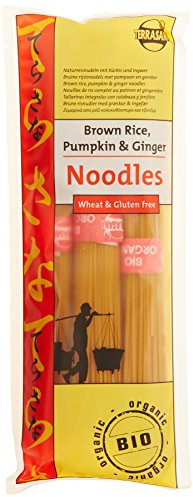 Terrasana Nouilles Riz Complet au Potiron Gingembre Bio 250 g