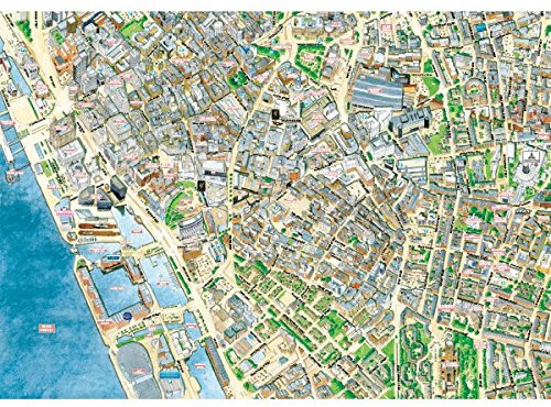 The Happy Puzzle Company - Jigraphy Cityscapes Liverpool 1000 Pieces - Jigsaw Puzzles for Adults 1000