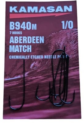 Kamasan B940m Aberdeen Match Hooks - Size 1/0