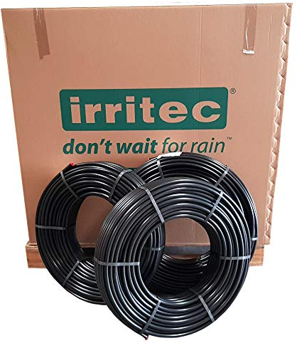Bewässerungsschlauch aus Polyethylen Ø 16 mm x 100 Meter je Rolle, schwarz (Pack 1800 m = 18 Rollen)