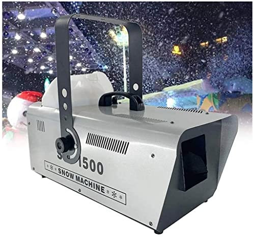 1500-W-Schneemaschine Indoor, Maschinennebel-Schneeblase Für Schaumparty-Flüssigkeits-Schneemaschinen Mit Remote-Hochleistungs-Schneeflocken-Maker Für DJ-Party-Hochzeits-Weihnachten