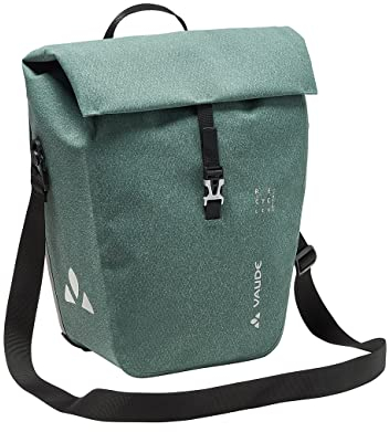 VAUDE Recycle Commute Single - Fahrradtasche - 1 Hinterradtasche - wasserdicht, Dusty Forest