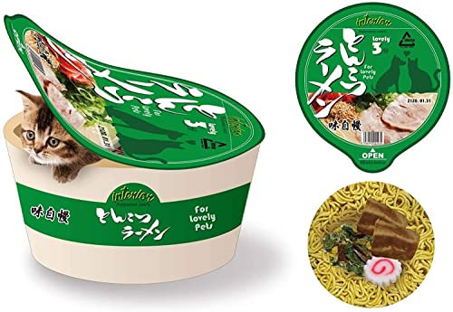 Ecoodisk Noodles pet Bed Cup Noodles Kennel Instant Noodle Cat nest Noodles Kennel Instant Ramen Bowl Dog Bed.,D,L