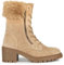 Geox D Damiana, Stivaletto Donna, Toffee/Beige, 37 EU
