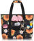 HOMESPON Große Wasserdichte Strandtasche mit Reißverschluss und Taschen für Damen (Groß-Sonnenblume)