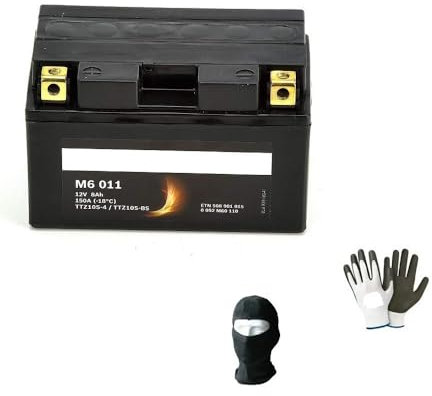 Compatible avec Yamaha MT-07 Tracer (MTT690) 700 dal 2016 al 2017 Batterie Bosch YTZ10S-BS DÉJÀ PRÊTE À ÊTRE CHARGÉE pour Utilisation Batteries 8AH Ampere 12 Volt 150X87X93MM